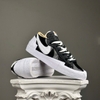 SZ44.5 Nike x sacai Blazer Low 'Black Patent' DM6443-001 115334