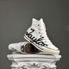 SZ36.5 Converse Chuck 70 High 'Scripted Signature Print - White Egret' 167696C 115107