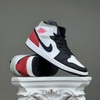 SZ42.5 Nike Air Jordan 1 Mid SE 'Red Black Toe' 852542-100 0361075