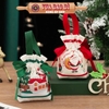 Túi vải đựng quà Giáng Sinh có quai xách, túi quà noel dễ thương ngộ nghĩnh