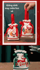 Túi vải đựng quà Giáng Sinh có quai xách, túi quà noel dễ thương ngộ nghĩnh