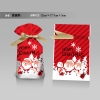 Túi đựng bánh/kẹo, túi đựng quà chủ đề Noel kích thước 15x23, dây nơ buộc - VUA BAO BÌ