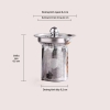 Bộ lọc trà bằng Inox 304 chuyên dụng cho ấm pha trà - HVL
