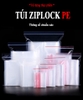 Túi zip chỉ đỏ loại dày đẹp