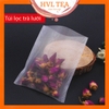 Combo 100 Túi Lọc Trà Không Dây Rút Hàn Nhiệt, Chất Liệu Lưới An Toàn - HVL