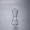 Ly đong nhựa 2 đầu nhựa Jigger