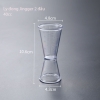 Ly đong nhựa 2 đầu nhựa Jigger
