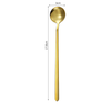 Thìa cà phê inox đầu tròn