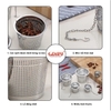 Lọc trà inox 304 hình trụ, có dây treo, không gỉ, nhiều kích thước - HVL
