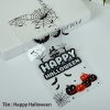 Túi đựng bánh/kẹo, túi đựng quà chủ đề Halloween trong suốt,13*27, 50 túi/sp - VUA BAO BÌ