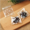 Túi đựng trà, bánh kẹo dán miệng họa tiết Bông Tuyết (100c/1sp), BBDM04 - VUA BAO BI