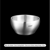 Bát inox nhám cách nhiệt, cứng, bền, tiện dụng, tô inox cách nhiệt, HVL TEA