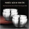 Bát inox nhám cách nhiệt, cứng, bền, tiện dụng, tô inox cách nhiệt, HVL TEA