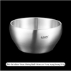 Bát inox nhám cách nhiệt, cứng, bền, tiện dụng, tô inox cách nhiệt, HVL TEA