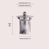 Bộ lọc trà bằng Inox 304 chuyên dụng cho ấm pha trà - HVL