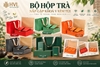 Bộ Hộp Trà Nắp Gập Khóa V Kèm Túi – Nhiều Màu, Nhiều Quy Cách