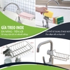 Giá treo bồn rửa bát inox 304, không rỉ sét, dễ lắp đặt, kệ để đồ bếp, HVL TEA
