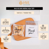 Túi đựng bánh kẹo, trà dán miệng, túi ziplock hoạ tiết Thank You - VUA BAO BÌ