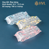 100 Túi đựng bánh dứa, khay bánh dứa, túi đựng bánh kẹo hàn miệng túi - VUA BAO BÌ