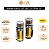 Bình đựng nước thủy tinh 2 lớp có nắp lọc