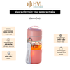 Bình nước thủy tinh 360 ML nút bấm