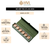 Bộ 6 hộp mini đựng trà, nến, hạt bằng thiếc - HVL TEA