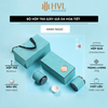 Bộ Hộp Trà Giấy Giả Da HT74 Cao Cấp | Quà Tặng Doanh Nghiệp Sang Trọng