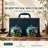 Bộ Hộp Trà Gốm Sứ Vali Cao Cấp Nhiều Mẫu – HT114
