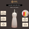 Chai bóp 3 màu kiểu hồ lô