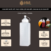Chai bóp nước sốt thực phẩm cấp nhà bếp, chai gia vị cà chua sốt - HVL TEA