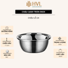 Chậu cạnh tròn bằng thép không gỉ