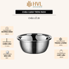 Chậu cạnh tròn bằng thép không gỉ