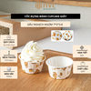 Cốc đựng bánh cupcake giấy