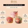 Cốc đựng bánh cupcake giấy