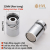 Đầu vòi nước inox xoay 360 độ