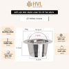 Giỏ lọc rác inox có tai xách