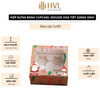 Hộp đựng bánh cupcake, mousse hoạ tiết Giáng Sinh