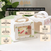 Hộp đựng bánh sinh nhật bento có quai xách