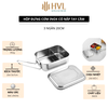 Hộp đựng cơm inox có nắp tay cầm