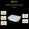 Hộp đựng thực phẩm có nắp inox 304