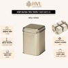 Hộp đựng trà trơn 7.5x7.5x11.5