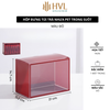 Hộp Đựng Túi Trà Nhựa PET Trong Suốt HT103 - Cao Cấp & Kháng Khuẩn