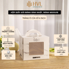 Hộp giấy gói bánh sinh nhật, bánh moouse hoạ tiết