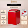 [Mã SGBAU30 ] Hộp trà thiếc vuông cổ thấp - HVL TEA