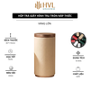 Hộp Trà Giấy Trụ Tròn Nắp Thiếc HT68 HVL- Thiết Kế Eco Cao Cấp