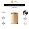Hộp Trà Giấy Trụ Tròn Nắp Thiếc HT68 HVL- Thiết Kế Eco Cao Cấp