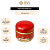 Hộp thiếc đựng trà, quà bánh kẹo, hình cầu, phong cách nhật bản họa tiết đa sắc - HVL TEA