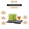 Hộp thiếc đựng trà hình hộp vuông, nhiều màu - HVL TEA