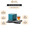 Hộp thiếc đựng trà hình hộp vuông, nhiều màu - HVL TEA