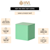 Hộp thiếc đựng trà hình hộp vuông, nhiều màu - HVL TEA